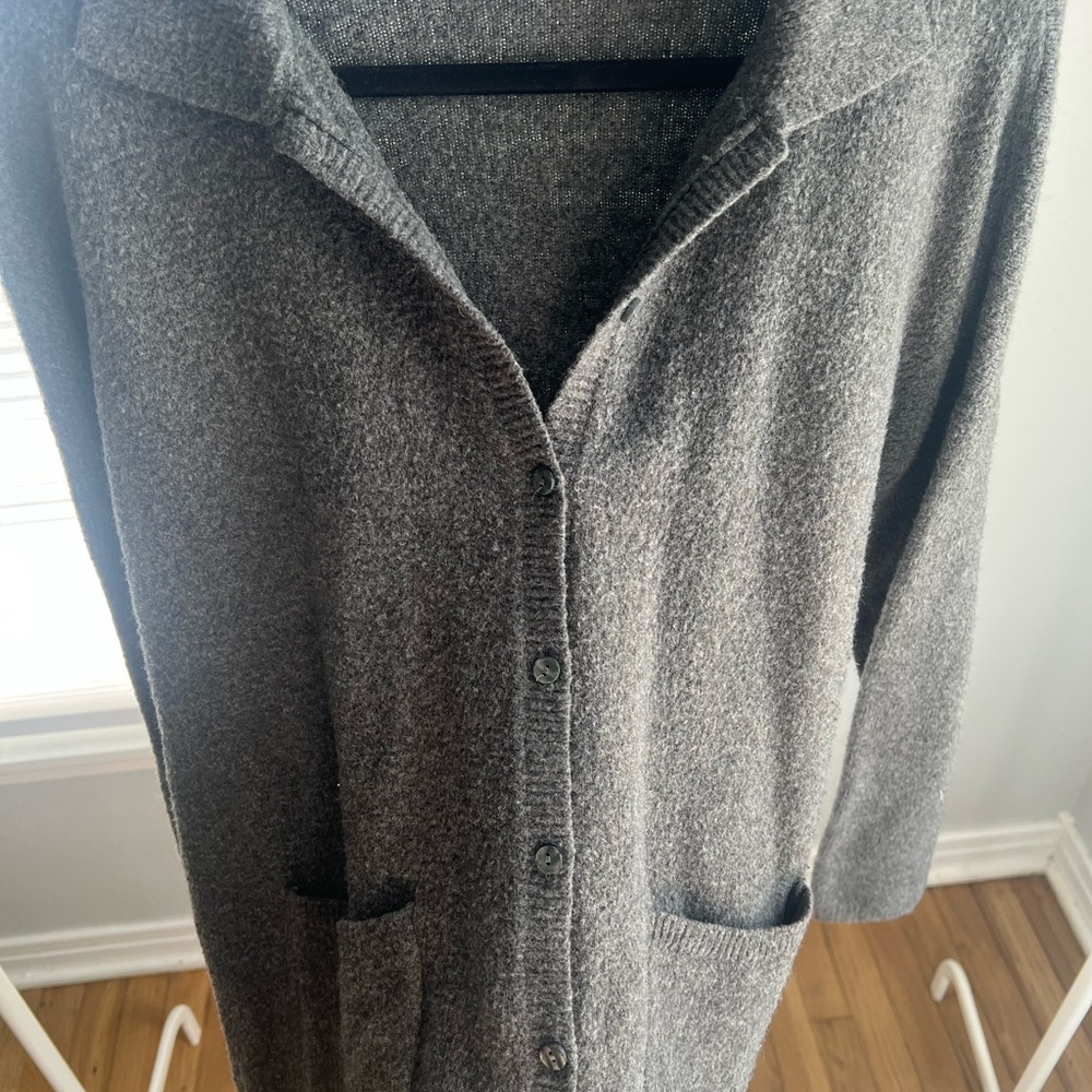 Abercrombie & Fitch Charcoal Cardigan
